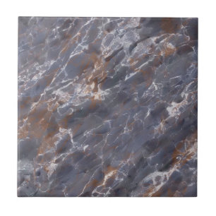Mörk Grått Marble Stones Ceramic Tile Kakelplatta