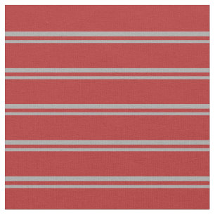 Mörk Grått och röd Färgad stripe Mönster Tyg