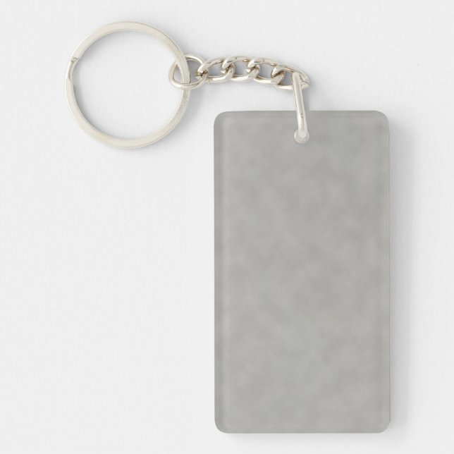 Mörk Grått Parchment Struktur Background Nyckelring (Framsidan)