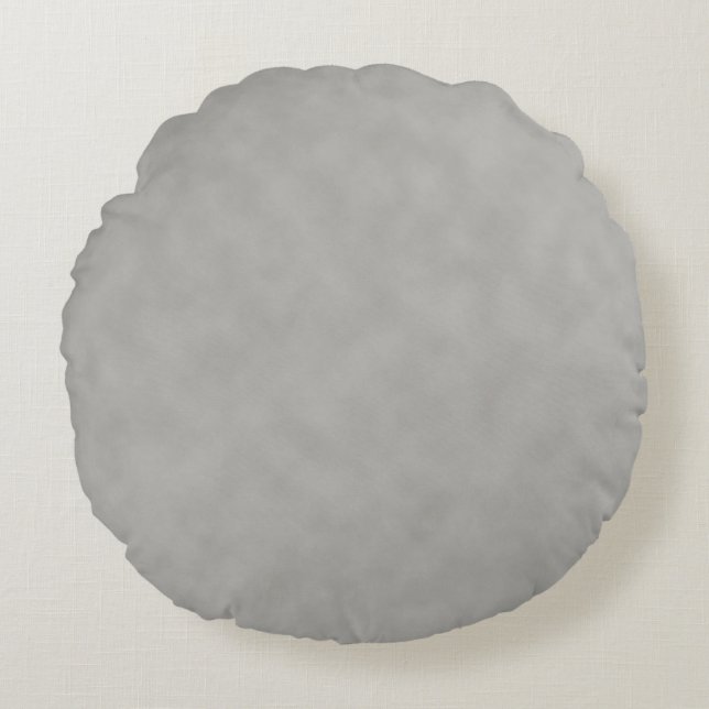 Mörk Grått Parchment Struktur Background Rund Kudde (Framsidan)
