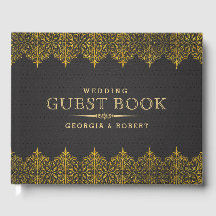 Mörk Grått Vintage Leather Guld Ram