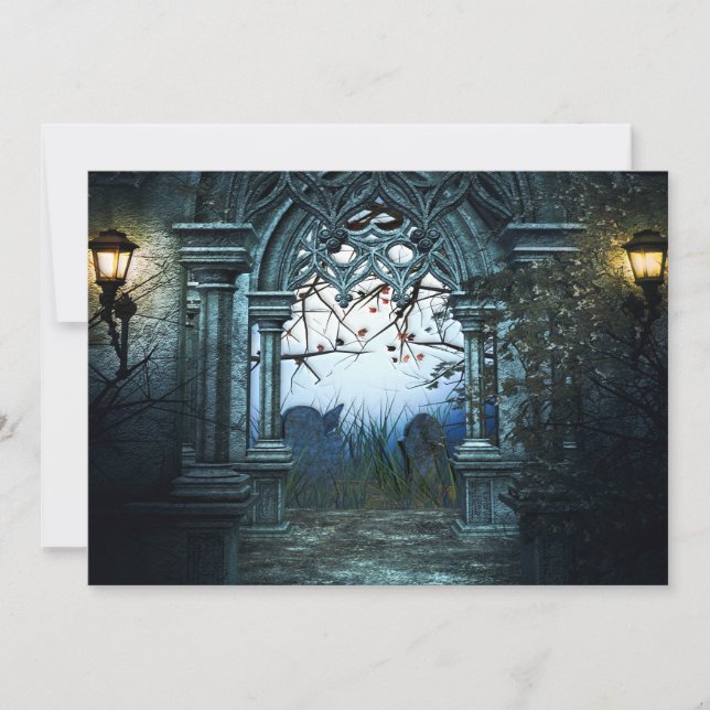 Mörk Graveyard-bakgrund (Framsida)