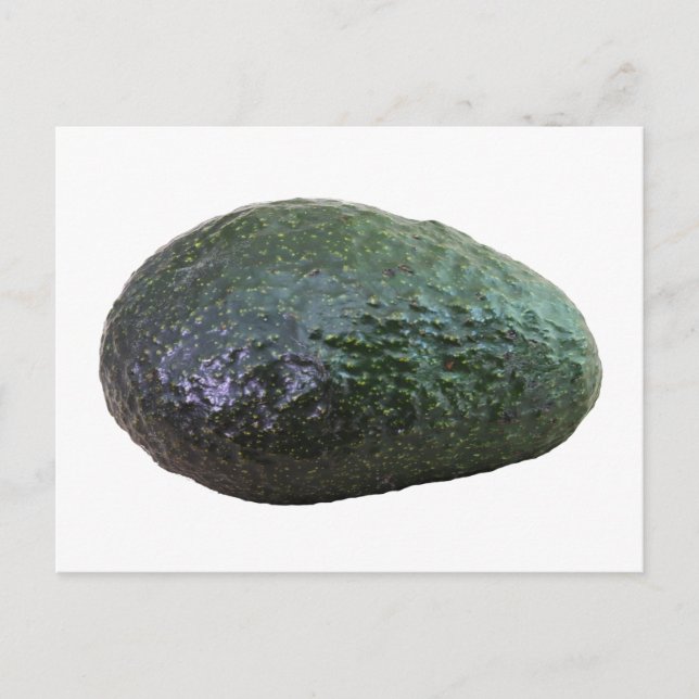 Mörk grönt Avocado färsk frukt, fortfarande livsti Vykort (Framsida)