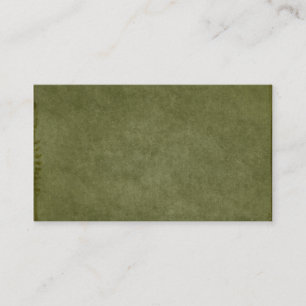 Mörk - grönt borstad texturerad lik bakgrund visitkort