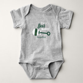 Mörk grönt boskapsdräkt Baby Bodykostdräkt T Shirt