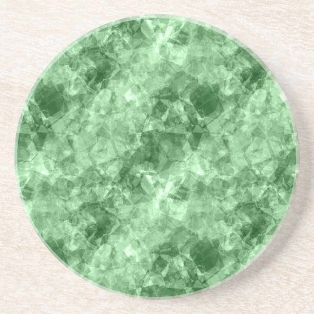 Mörk grönt centrala Struktur Underlägg (Framsidan)