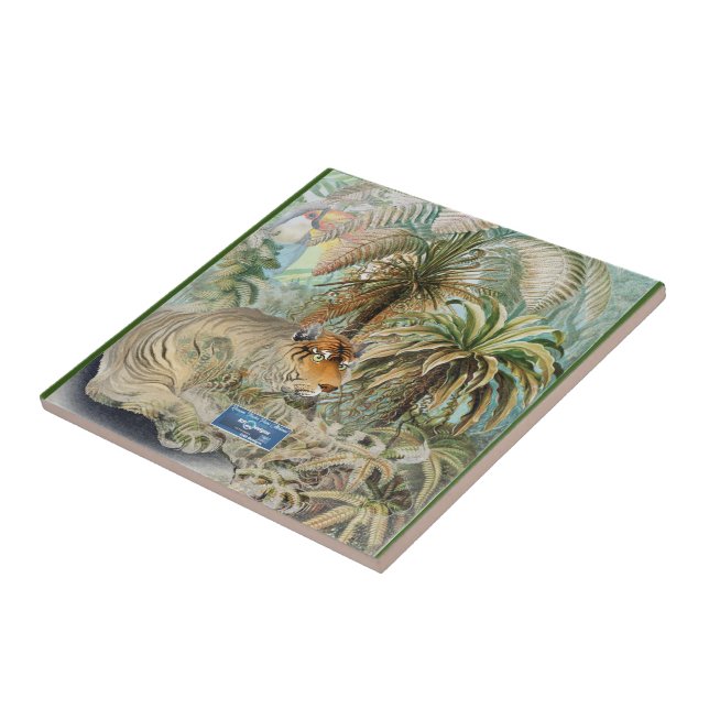 Mörk-Grönt (Jungle Fever) RFPMDesigns ©️ 2024 Kakelplatta (Sidan)