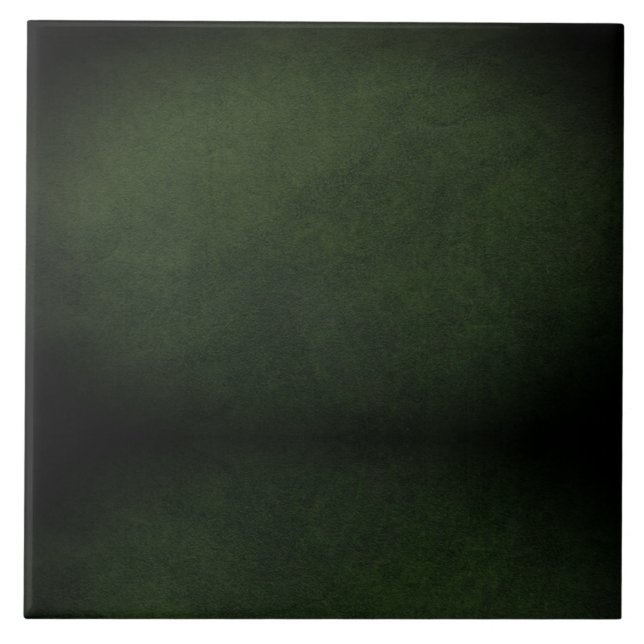 Mörk grönt keramik Tile Kakelplatta (Framsidan)