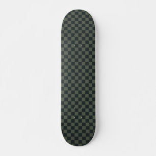 Mörk grönt kontrollpanel mini skateboard bräda 18,5 cm