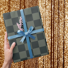 Mörk grönt kontrollpanel presentpapper