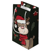 Mörk grönt liten skugga för renar och rödbär