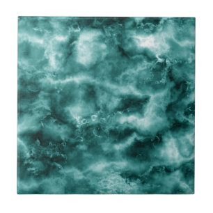 Mörk grönt Marble Struktur Kakelplatta