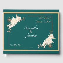 Mörk grönt med Cream Ro Bröllop