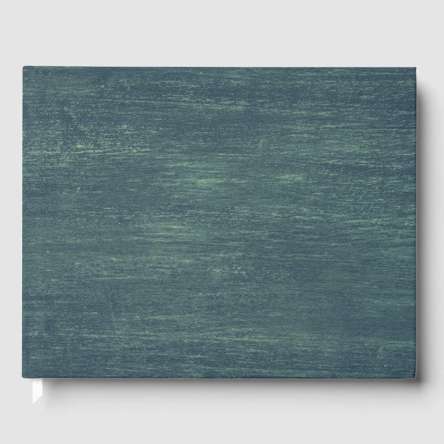 Mörk grönt mur gästböcker (Framsida)