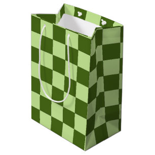 Mörk grönt och Ljust grönt Checkers