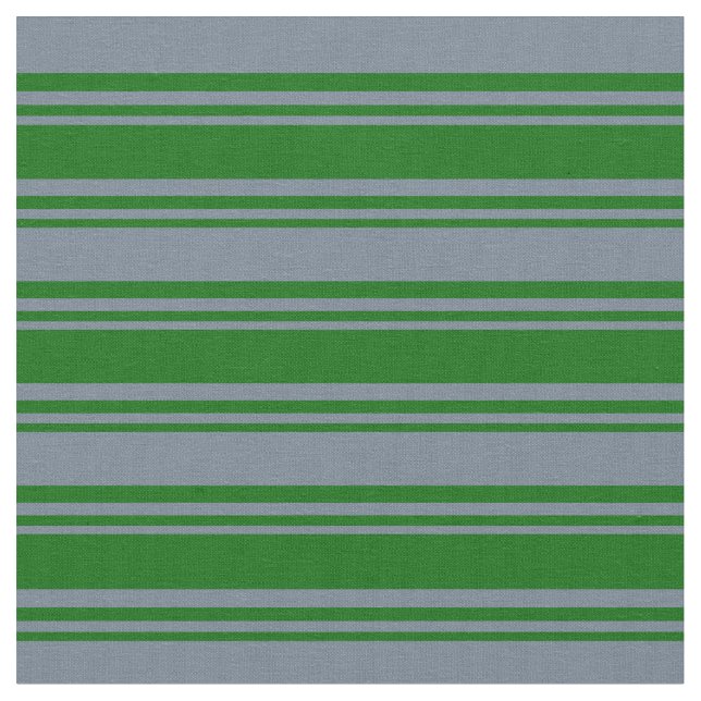 Mörk grönt och skiffer Grått Färgad Mönster Tyg (Närbild)