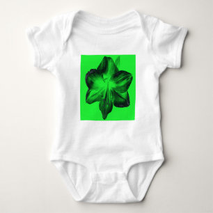 Mörk grönt om Ljust grönt Amaryllis Tröja
