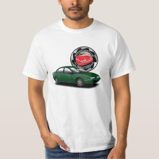 Mörk grönt Saturn SL2 SCCNA t-shirt
