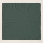 Mörk grönt sjal<br><div class="desc">Mörk grönt solid färg Chifon Scarf av Gerson Ramos.</div>