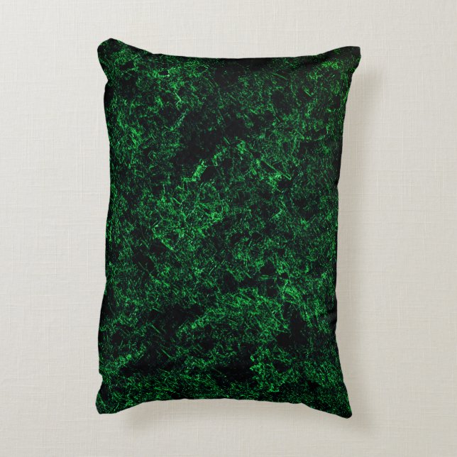 Mörk grönt struktur, svamp som har förstörts eller prydnadskudde (Baksidan(Vertikal))