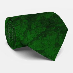 Mörk grönt struktur texturerade suede marble grani slips