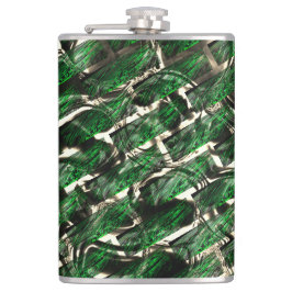 Mörk grönt väggeffekt och mörkaste bubblor? fickplunta