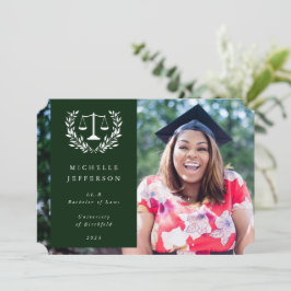 Mörk grönt + vit lag skalar Laurel-andedräkt till Meddelande