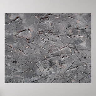 Mörk, grov texturerad bakgrund, krackad stenvägg poster