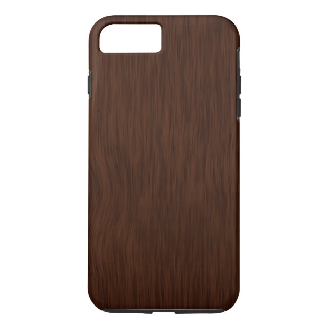 Mörk grov trästruktur bakgrund Case-Mate iPhone skal (Baksida)