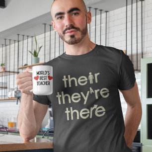 Mörk Grundläggande lärarassistentlärare T Shirt