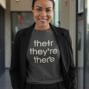 Mörk Grundläggande lärarassistentlärare T Shirt