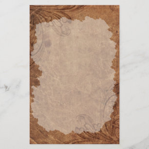 Mörk Grunge Stationery Brevpapper