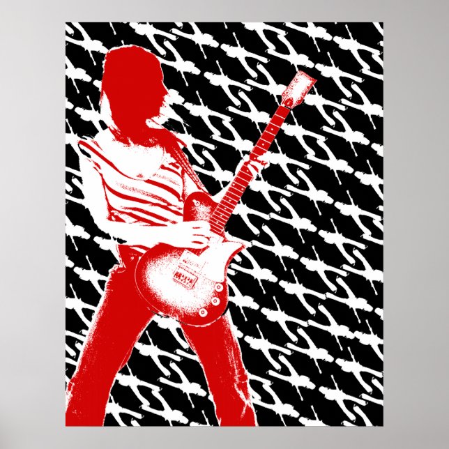 Mörk Guitars Poster (Framsidan)