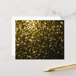 Mörk guld gult faux glitter-reservdelar pappra