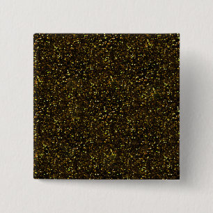 Mörk Gult Guld Glitter Knapp