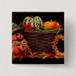 Mörk Halloween-design Knapp