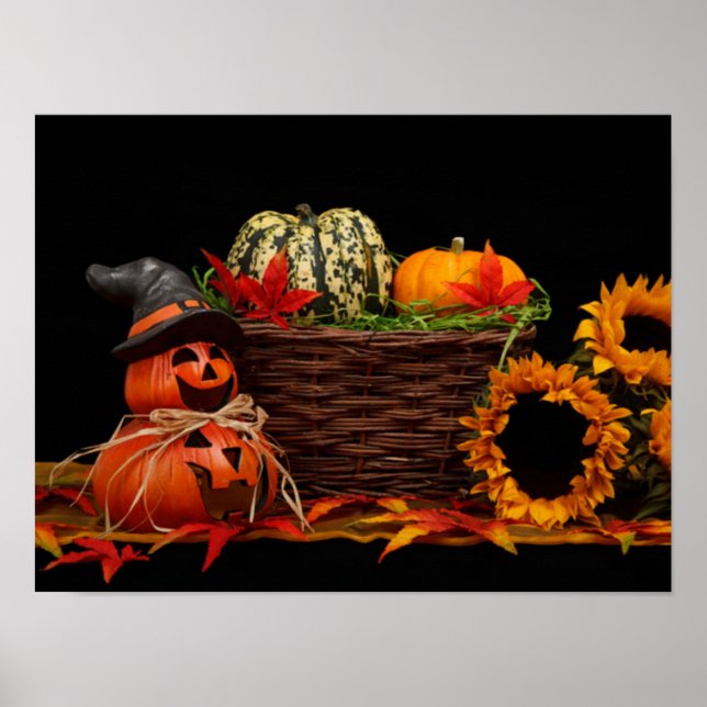 Mörk Halloween-design Poster (Framsidan)