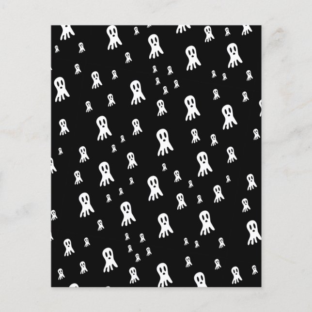 Mörk Halloween Spöken (Framsida)