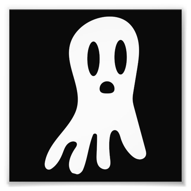 Mörk Halloween Spöken Fototryck (Framsidan)