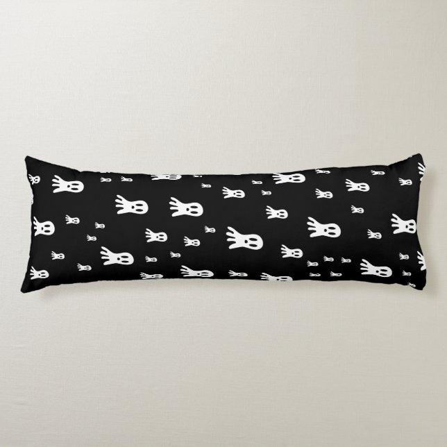 Mörk Halloween Spöken Kroppskudde (Framsidan)