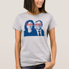 Mörk Harris Walz T Shirt