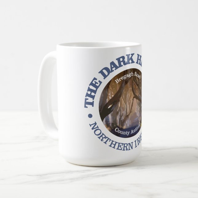 Mörk Hedges (rd) Kaffemugg (Framsida vänster)