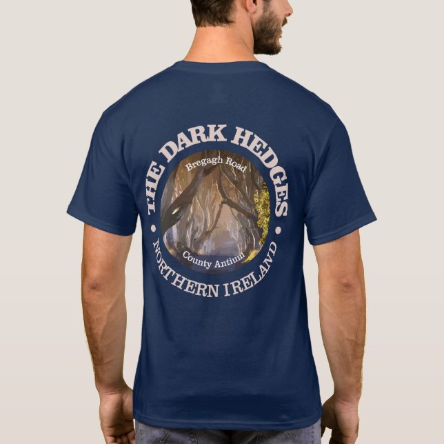 Mörk Hedges (rd) T Shirt (Baksida)