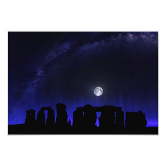 Mörk Henge Fototryck
