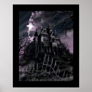 "Mörk herrgård ", Poster