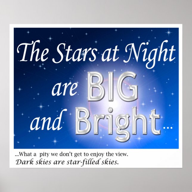 Mörk Himlar-advokater - Starry Himlar Poster (Framsidan)