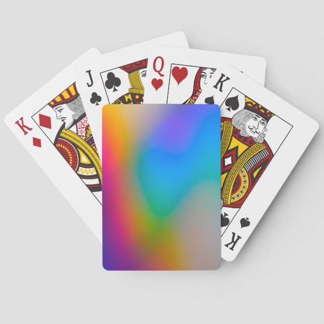 Mörk Holographic Holo Casinokort (Baksidan)