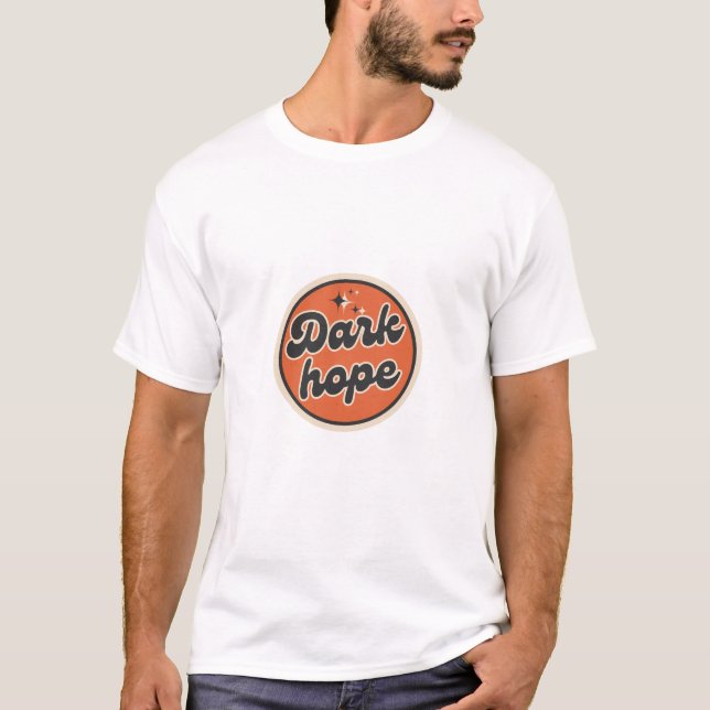 Mörk Hopp T Shirt (Framsida)
