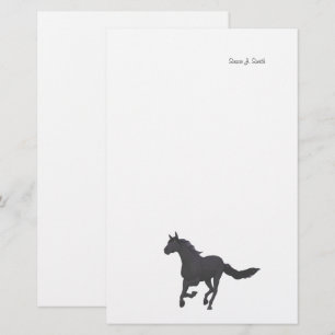 Mörk Horse Brevpapper