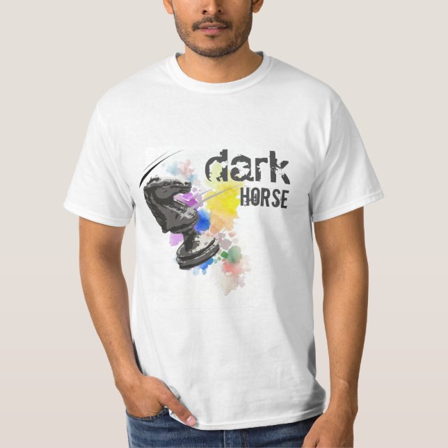 Mörk Horse T Shirt (Framsida)